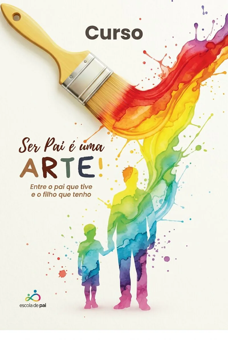 Capa do curso Ser Pai é uma Arte